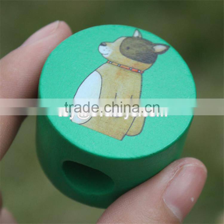 Hot sale preschool intelligent stacking blocks wooden toy blocks for toddlers W13D095