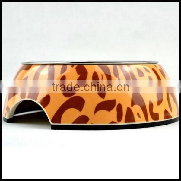 Non Slip Painting Melamine Pet Bowl Feeder Inset Dog Cat bowls,custom plastic pet bowls manufacturer