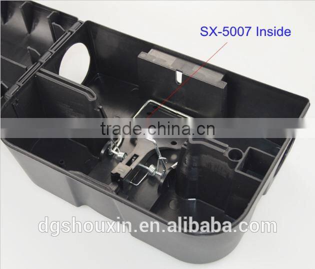 2017 new type black plastic Rat mouse rodent Bait Station SX-5023