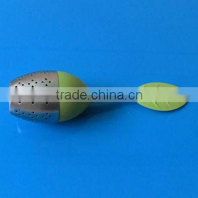 Stainless Steel Tea infuser strainer with ressting plate