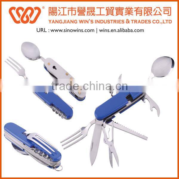 Camping Tool Stainless steel Camping Spoon Fork Knife