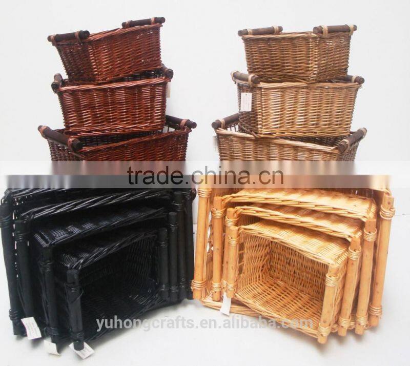 2015 environmental willow basket wholesale