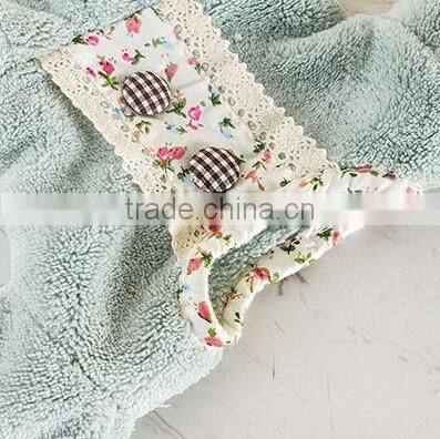 Best Quality Princess Dress Printed Kids Small Airline Hand Towels For Children Microfiber Hand Towel