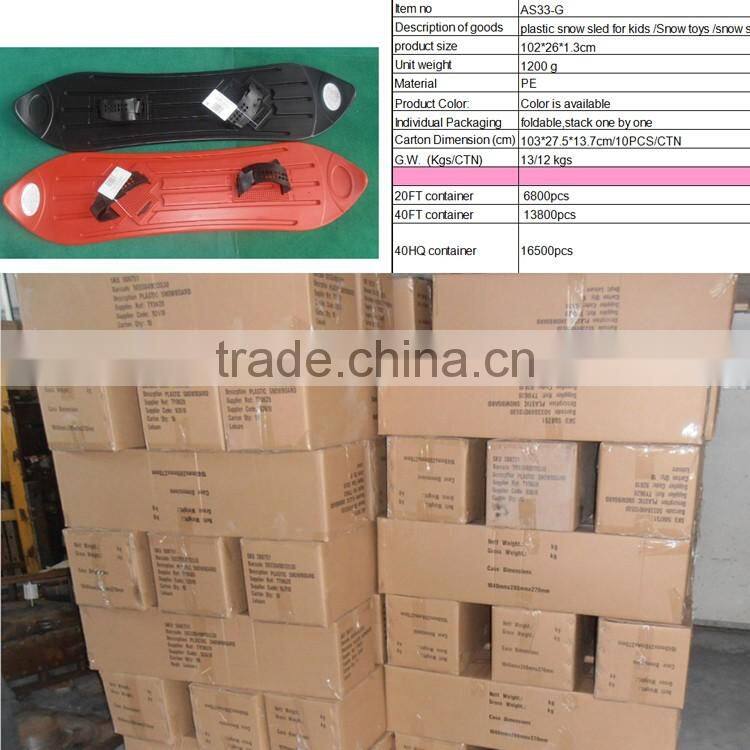 ningbo snowskate Snowboard snow deck Ski Sled Sleigh snow boogie sno luge tubing for adults and teens