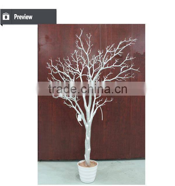 2015 table top chandedier centerpieces for weddings artificial white dry coral tree branch
