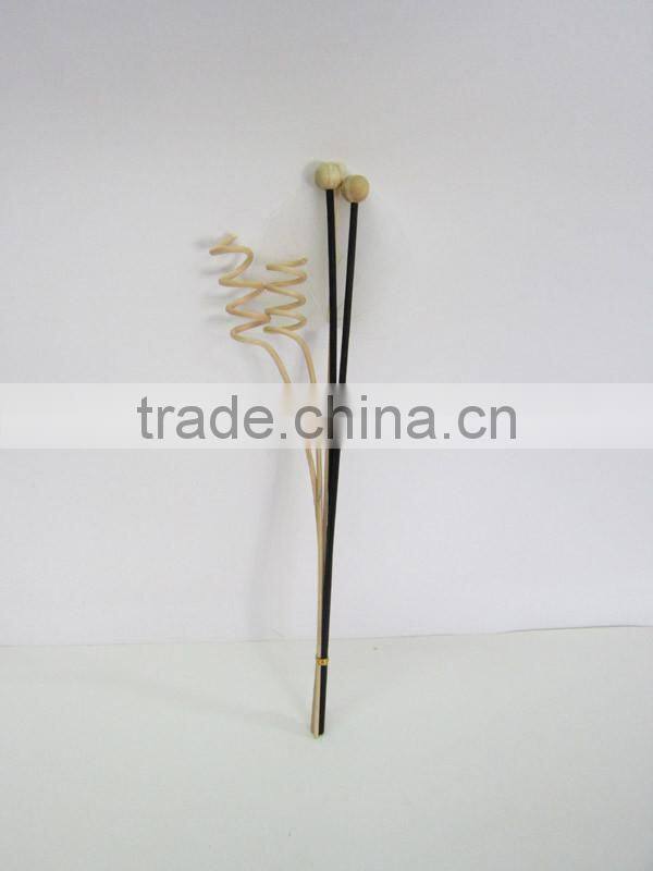 wholesale reed stick with wooden ball for reed diffuser