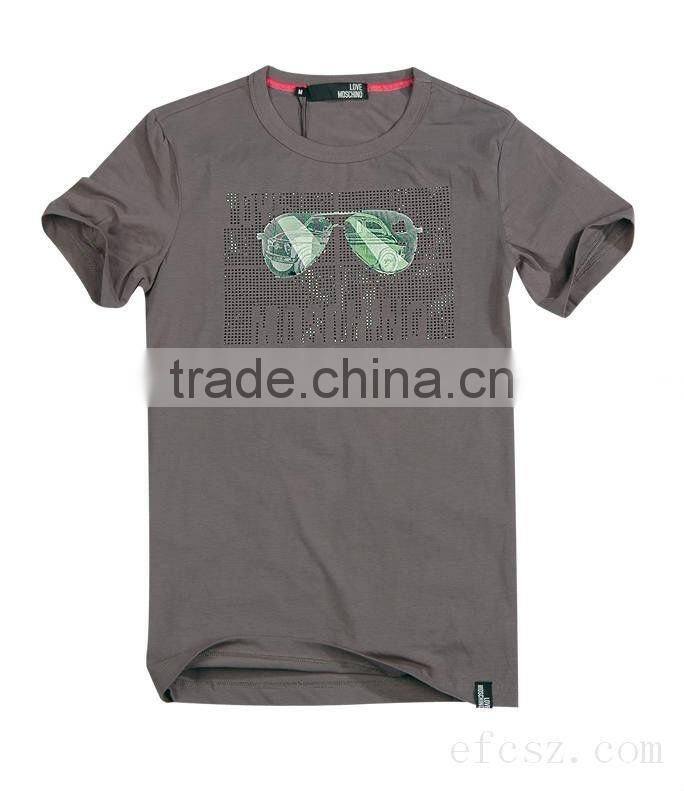 cotton/polyester t shirt with digital printing/silk screen printing