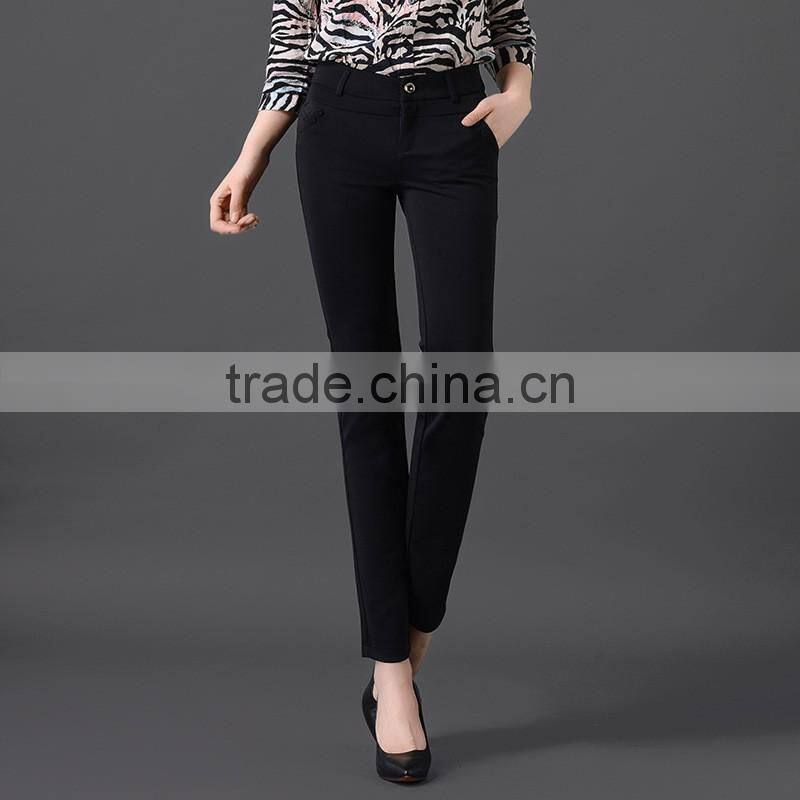 trendy design suit pants stylish lady office trousers business pants for women