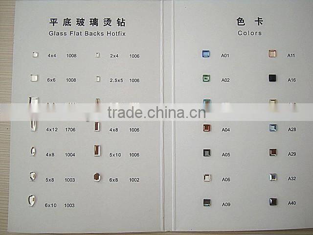 DZ2058 SS20 hot fix gemstones for wedding dress