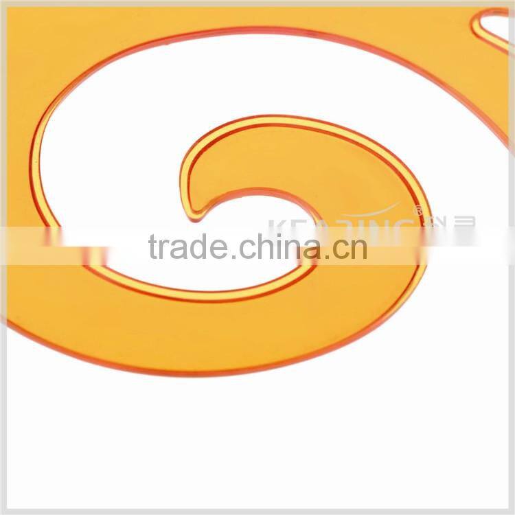 Kearing French Curves for Pattern Drawning 25cm Length & 3mm Thickness Plastic Rulers #1325