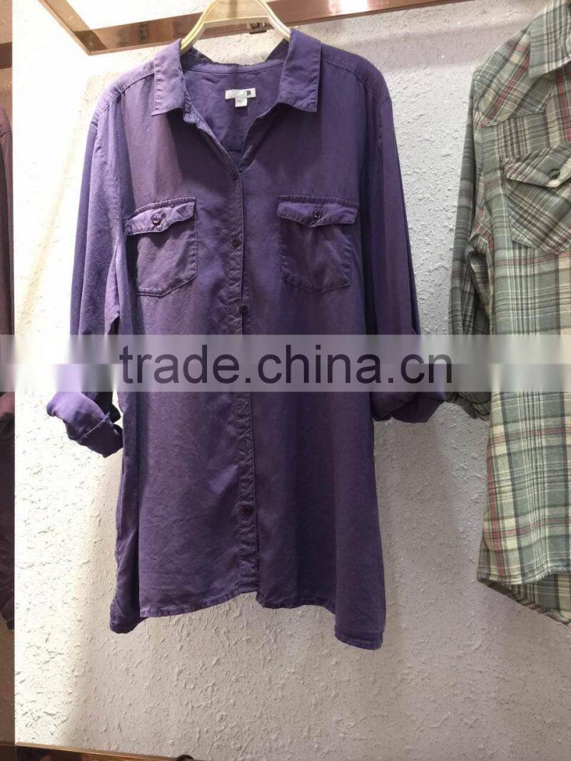 GZY fitness women shirt stock linen fabric Thailand design 2017 high quality cheap mixed