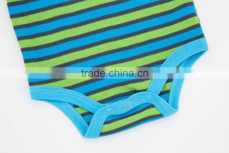 2017 Wholesale Newborn Clothes Sleeveless 100% Cotton Baby Rompers Summer