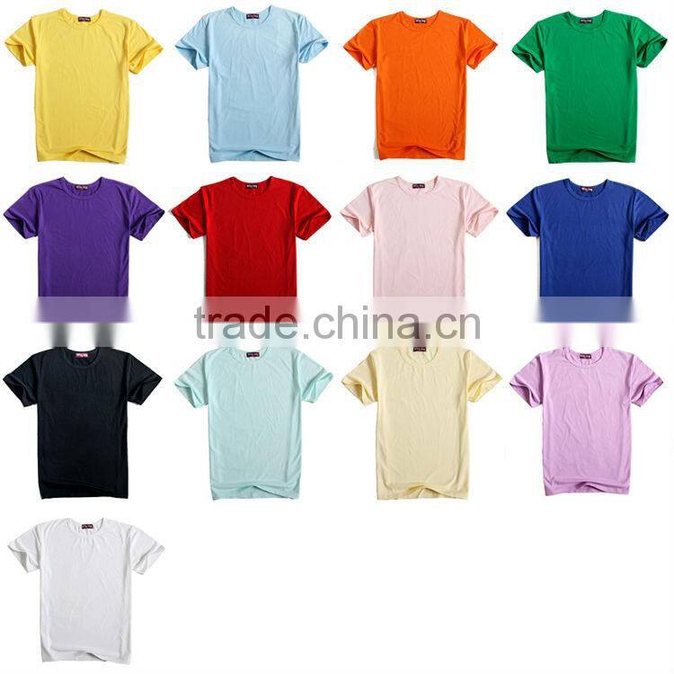 100% cotton Wholesale Blank T shirt