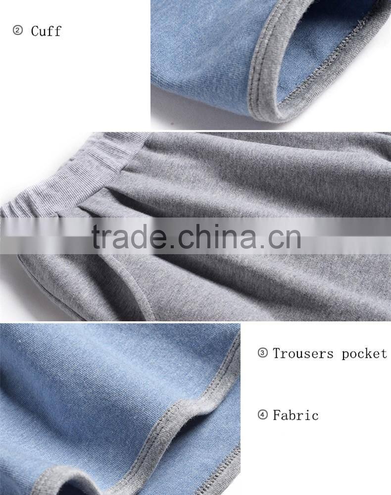 European and American style ladies pajamas sets outwear 100% cotton full sleeve round collar loose leisurewear suit