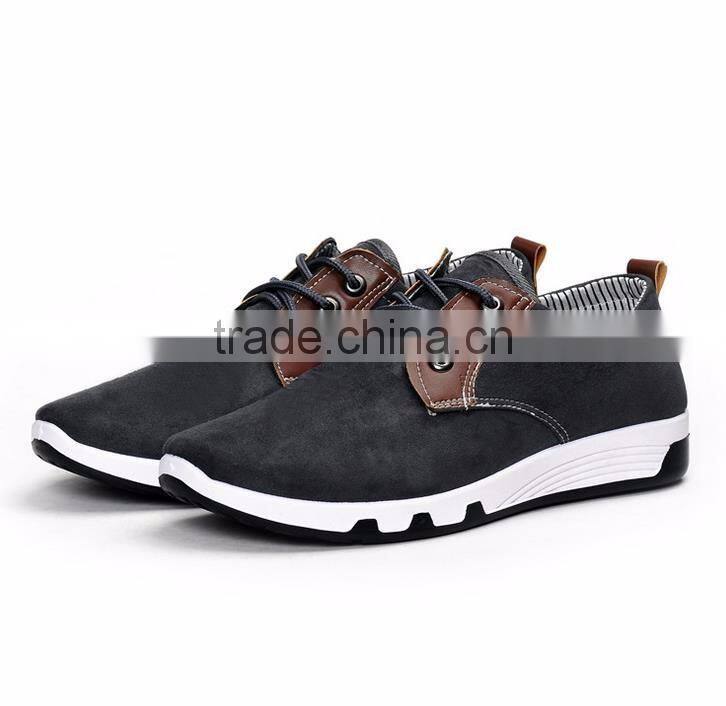 OEM design welcome 2017 PU men shoes casual