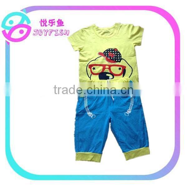 Hot sale boy's cartoon clothing set