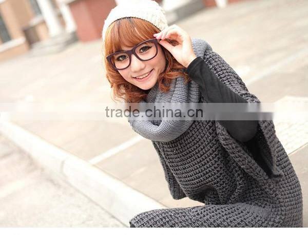 Simple and fashion high quality 7 color choice circle neckwear lovely magic scarf ladies scarves