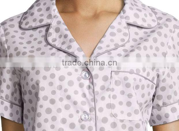 Summer short sleeve hot woman's pajamas