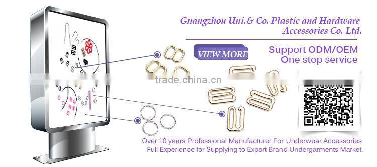 Top selling factory price metal buckle/Bra ring/slider/hook
