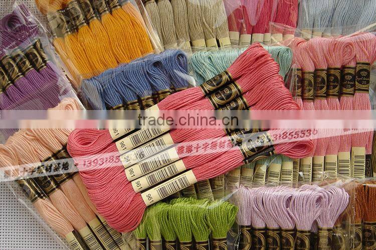 100% Egyptian long fibre Cotton 12 pieces Cross Stitch Thread
