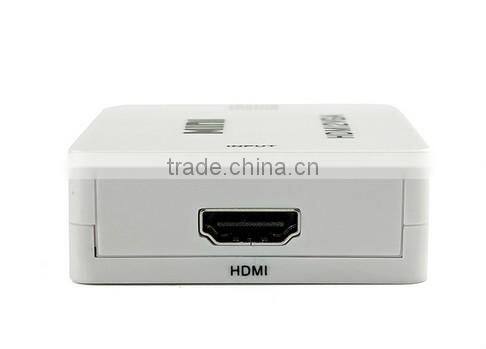 HDMI to Component Video mini hdmi to vga with audio converter