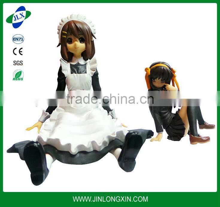 PVC plastic figure Japanese plastic sexy girls anime figures