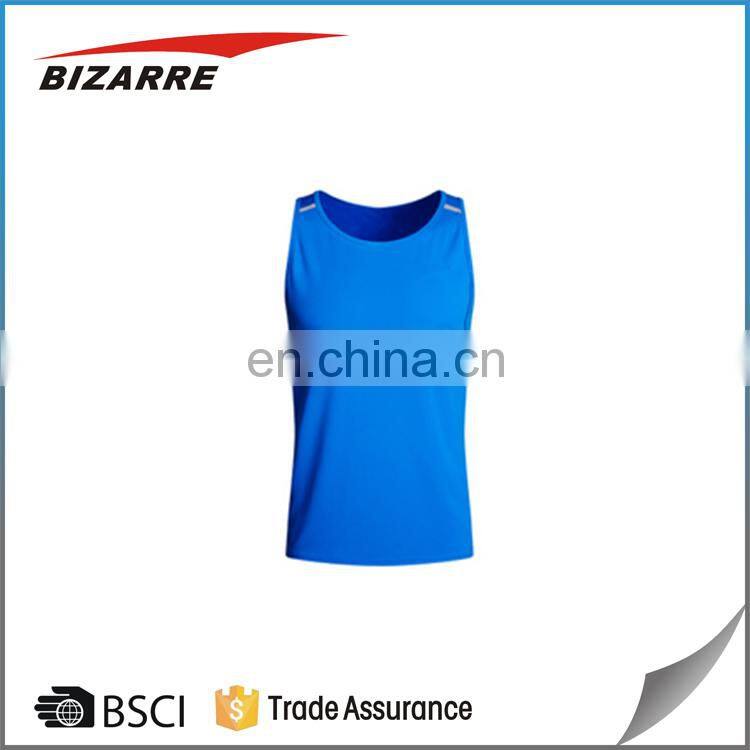 Polyester sports clothing manufacturer singlet design