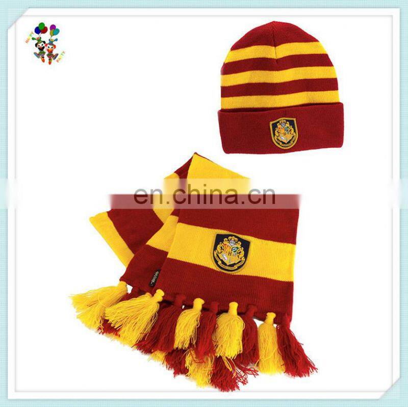 Party Costume Fancy Dress Harry Potter Beanie Hats and Scarf HPC-0289