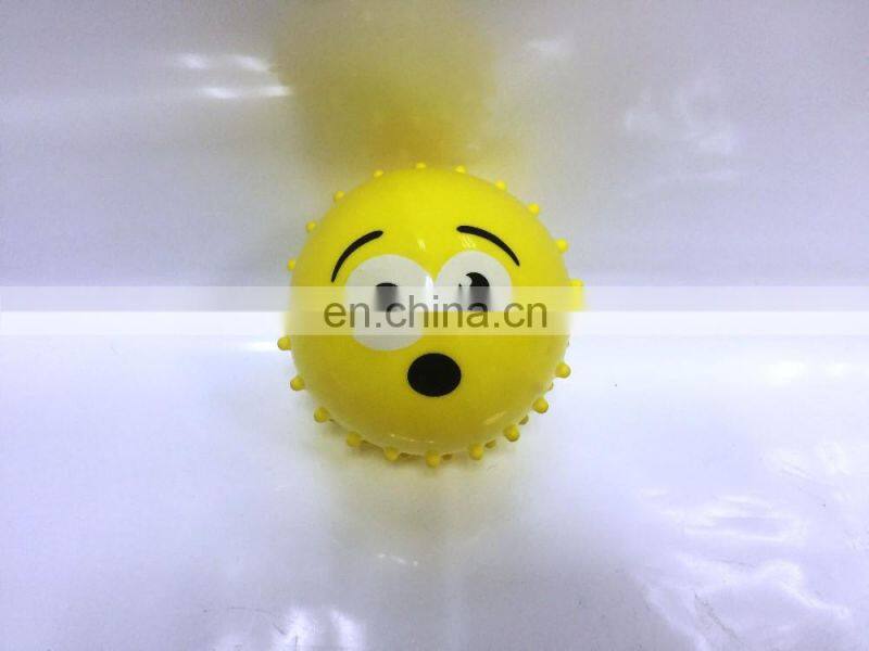 PVC material and promotional toy Emjoy ball