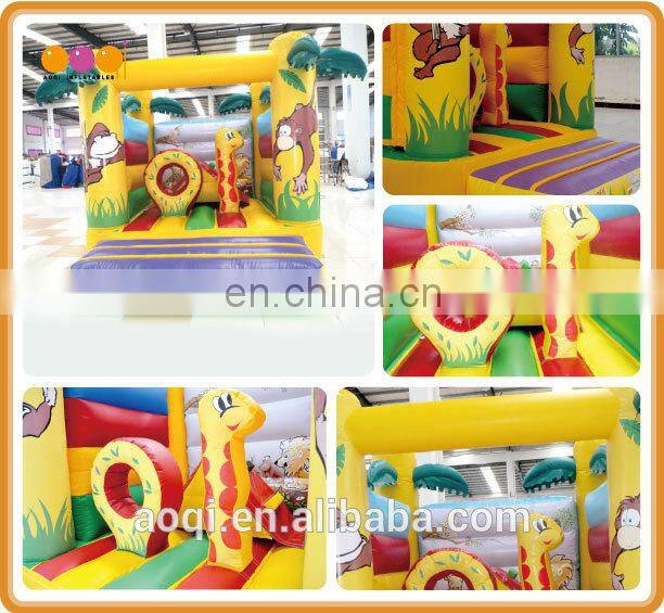 Commercial use forest theme outdoor inflatable bouncer for sale