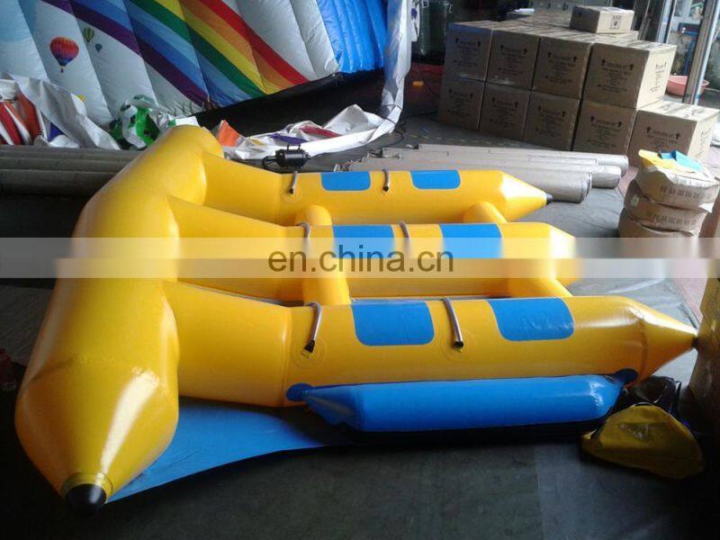 Sea Inflatable flying fish water towable tubes/ inflatable water sled fly fish
