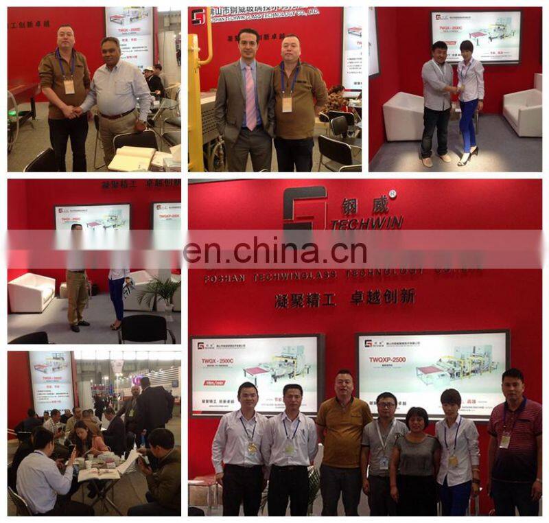 flat Glass Washing Machine/Automatic recycle washing machine for tempered glass