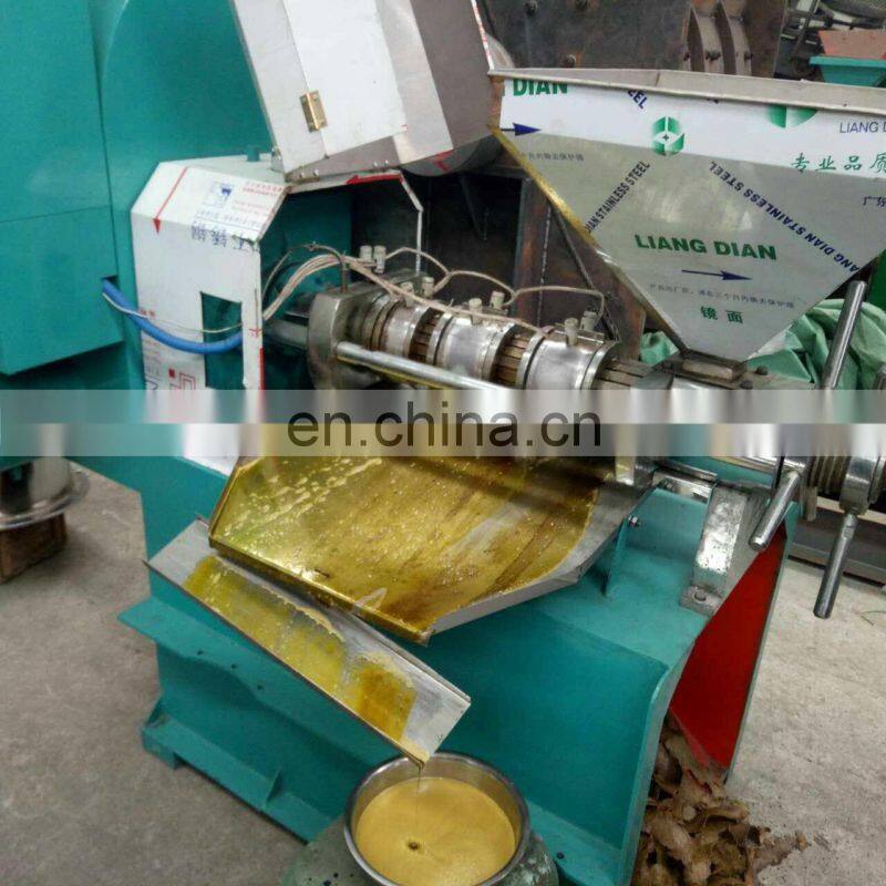 Screw type castor seeds oil expeller machine cashew nut shell & peanut & sesame oil press machine