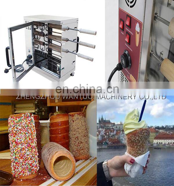 Food baking equipment chimney cake oven /Donut machine