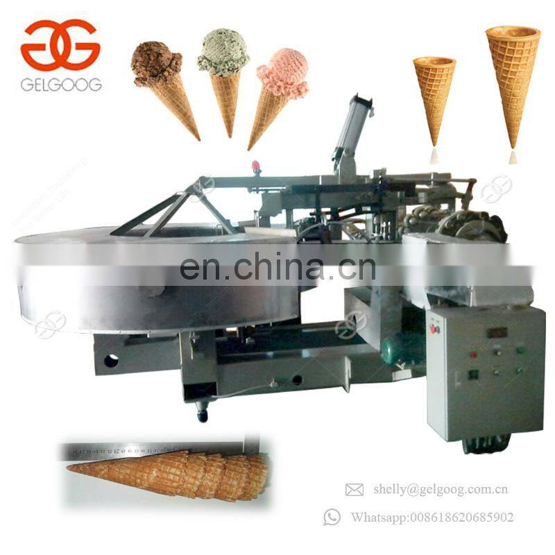 Wide Application Rolled Snow Stick Biscuit Pizza Cone Making Equipment Baking Machine Cream Cones