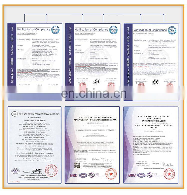 Wholesale Factory Price Electric Cable Price 10Mm2 For House Wiring Building