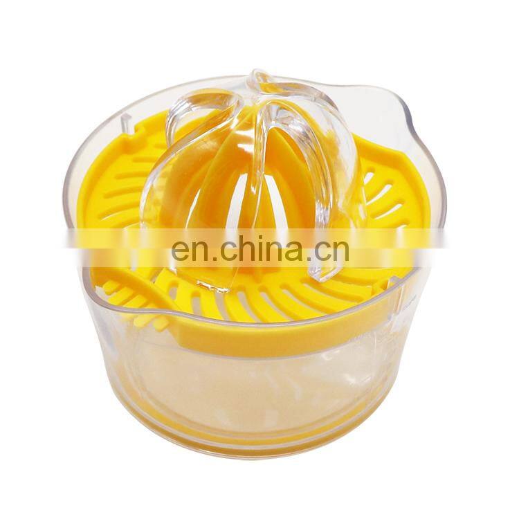 High Quality Multifunction Plastic Hand Press Juicer Citrus Juicer