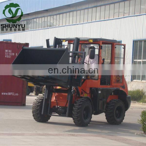 W35 model 5 ton Rough terrain Articulated forklift