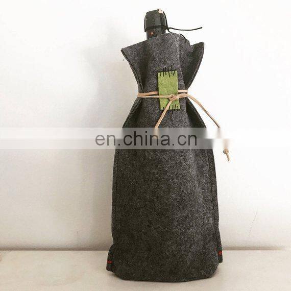Brand new felt wine bottle bag with high quality