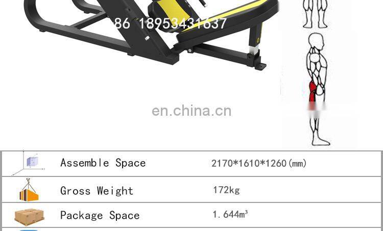 Commercial gym 45 Degree Leg Press
