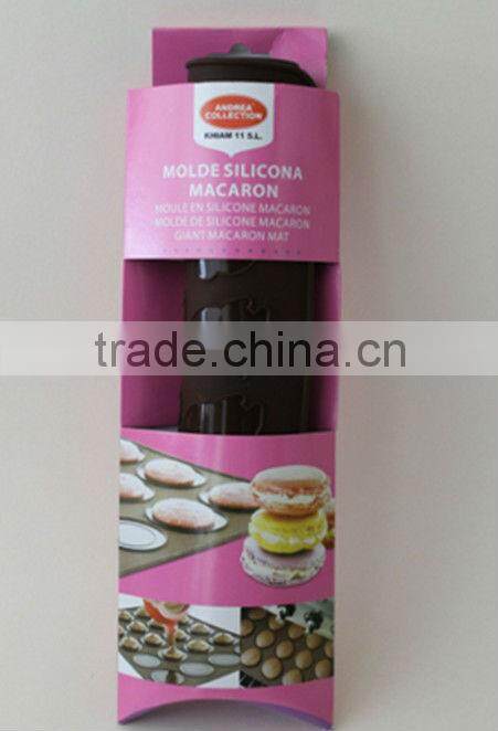 Silicone macaron mould