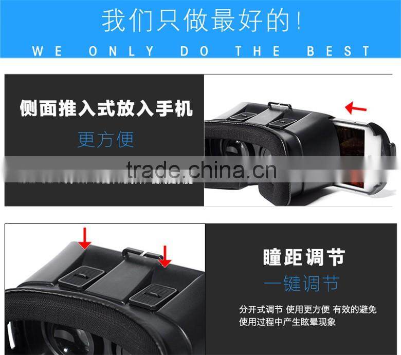 2016 Super hot For phone cardboard VR glasses world headset Box case