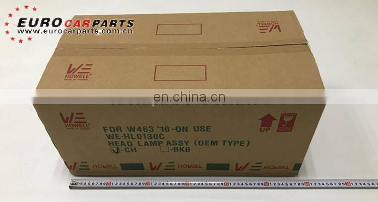 w463 B-style head light for G-class W463 2009-2016year to B-style head light silver and black made in Taiwan