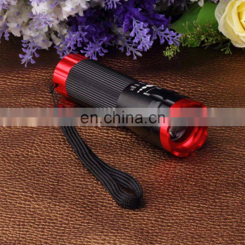 XML Q5 Light LED Flashlight Torch Zoom in/out Outdoor Camping Climbing Tool LED Strong Light Flashlight