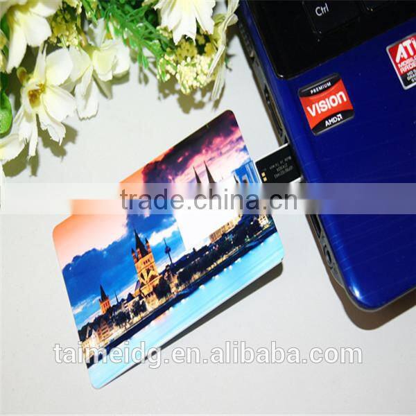 2015 hot sale plastic usb card
