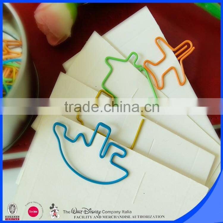Top selling custom vehicle metal colored paper clips