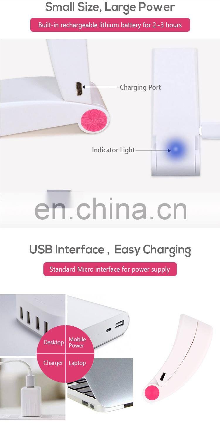 Promotional Product Promotion Gift Portable USB Rechargeable Electrical Hand Mini Fan
