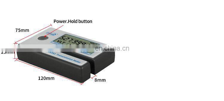 LS162 Portable Transmission Solar Film Tester Meter w/ VL Transmission UV IR Rejection Blocking Rate