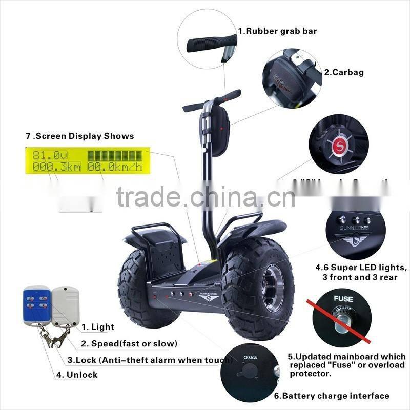 Two balanced off-road chariot recreational sunnytimes manufacturers navigate the entertainment smart balance wheel scooter