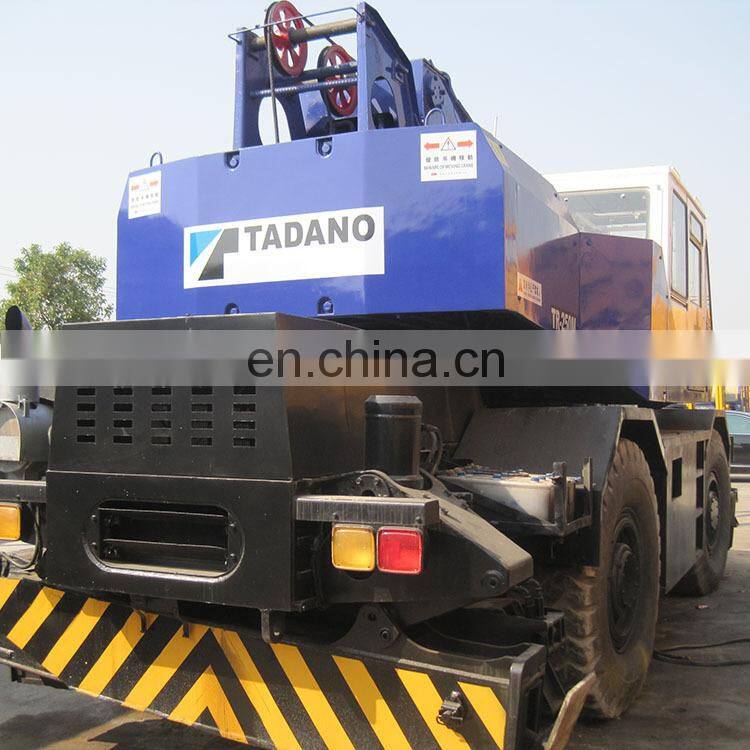 Used rough crane Todano TR250M,Tadano 25ton rough crane